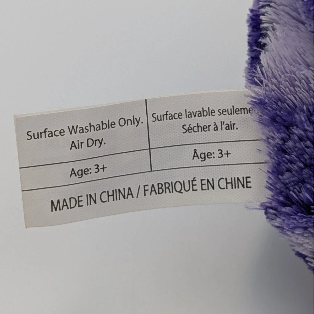 Unicorn Surprise Zoey Purple Tie Dye Plush Mother Just Play Magical Star Toy